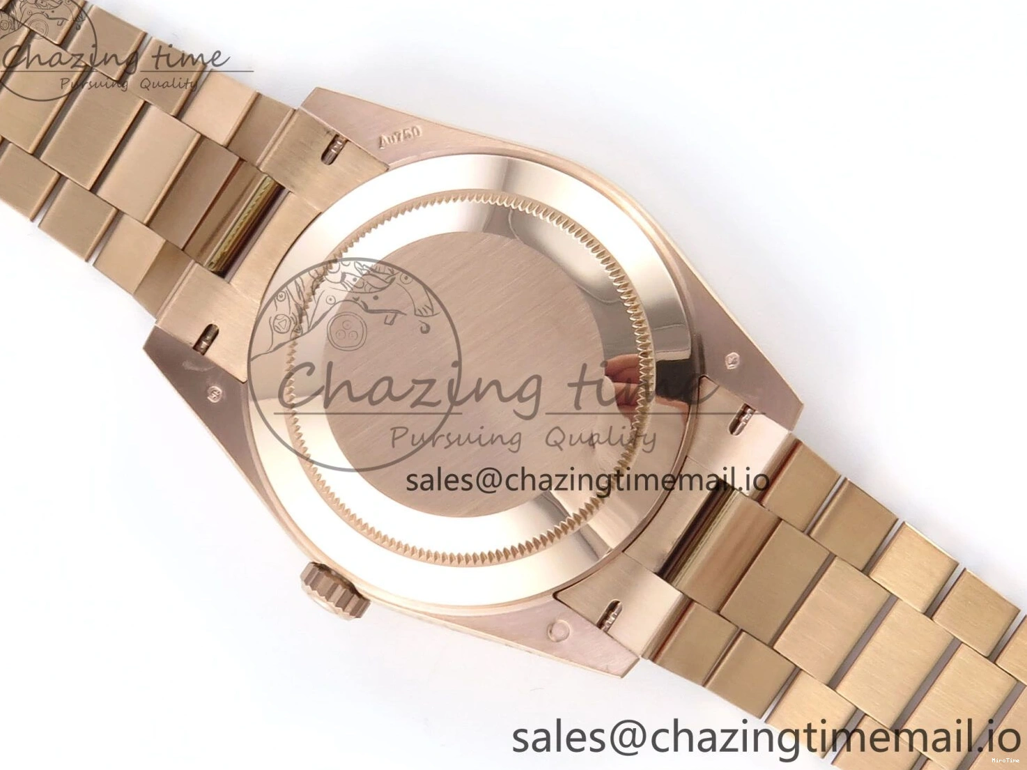 MiroTime 0119 Day Date 40 RG 228235 Noob 1:1 Best Edition Brown Roman Dial on President Bracelet A2836 (Gain Weight) UrbanChic 794